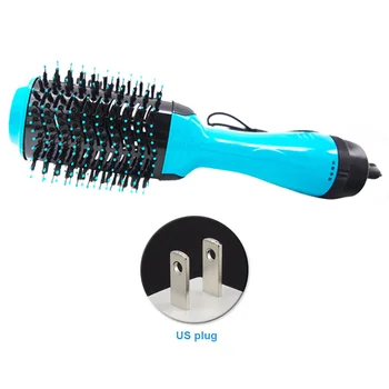 

One Step 3 Gears Electric 1000W Wet Dry Styling Tool Negative Ion Expander Comb Home Travel Hair Dryer Handheld Portable Hot Air