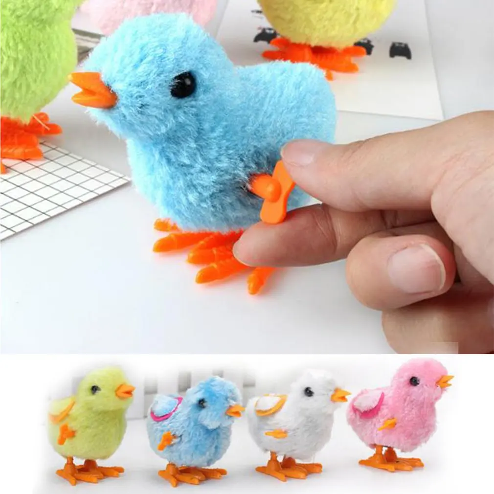 

Kids Classic Tin Wind Up Toys Stuffed Chicken Chain Clockwork Chick Chicken Gifts For Kids Boys Girls Randomly Educational Toys