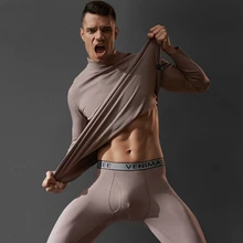 Фирменное термобелье для мужчин, зимнее немецкое бархатное бесшовное плотное гибкое кальсоны, самонагревающееся согревающее белье