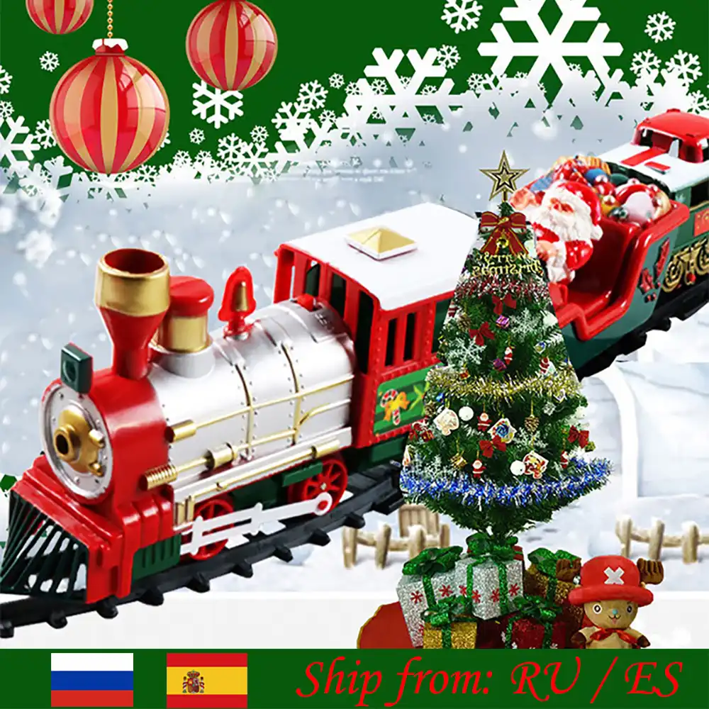 electric train for christmas tree
