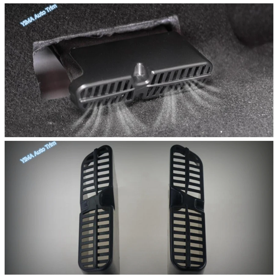 Lapetus Seat Under Heat Floor Air Conditioning AC Vent Outlet Dust Plug Cover Trim Fit For Honda Civic 2016 - 2020 Plastic | Автомобили и