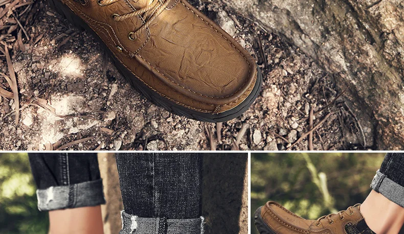 Мужская зимняя защитная Рабочая обувь из натуральной кожи; зимние ботинки; botas hombre; мужские ботинки; Zapatos De Seguridad Botines Erkek Bot Safty