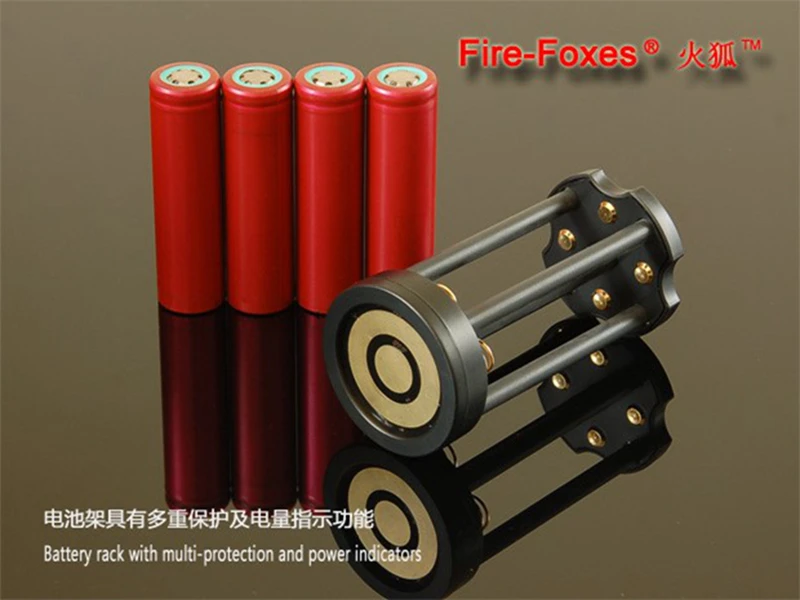 

Fire-Foxes Flashlight xenón Special Battery rack can be used for FF2 FF3 FF4