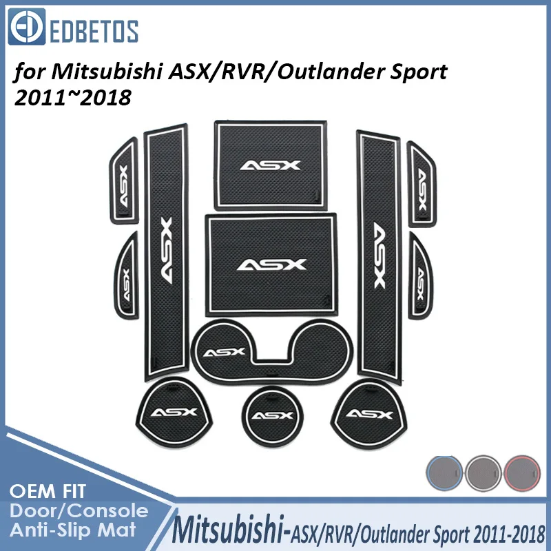 Противоскользящий коврик для Mitsubishi ASX 2011 2012 2013 RVR Outlander спортивные аксессуары ворота слот подставка