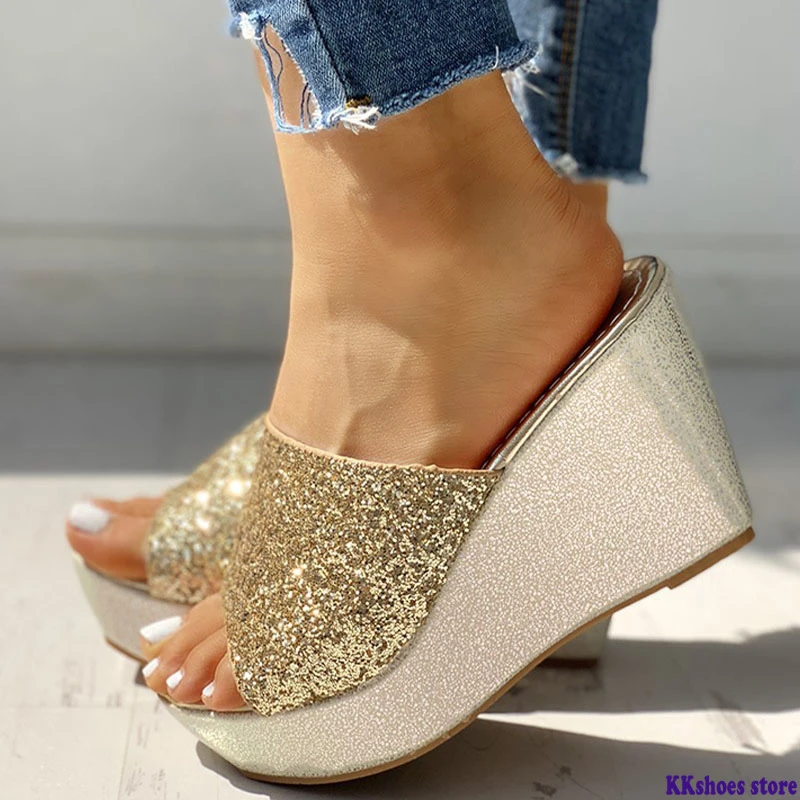 wedding slides shoes