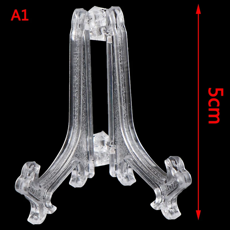 Прозрачные пластиковые мольберты или подставки/Держатели для тарелок для отображения фотографий или других предметов на свадьбе, украшение дома, дни рождения, столы