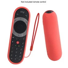 Holder Home Remote Control Cover Skin Friendly Shockproof Protective Washable Pouch Silicone Waterproof Anti Lost Case For Sky Q