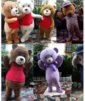 

Teddy Bear Cartoon Doll Costume Walking Kumamoto Bear Custom Doll Activity Promotional Props Muppet Mascot