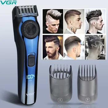 

Men's Electric Hair Clipper USB Rechargeable Professional Hair Trimmer Hair Cutter for Men Adult Razor