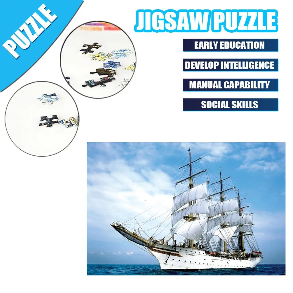 

Adult Children brain Puzzle box juguetes Holiday Gift puzzles 1000 piezas rompecabezas Landscape Pattern for kids Toy