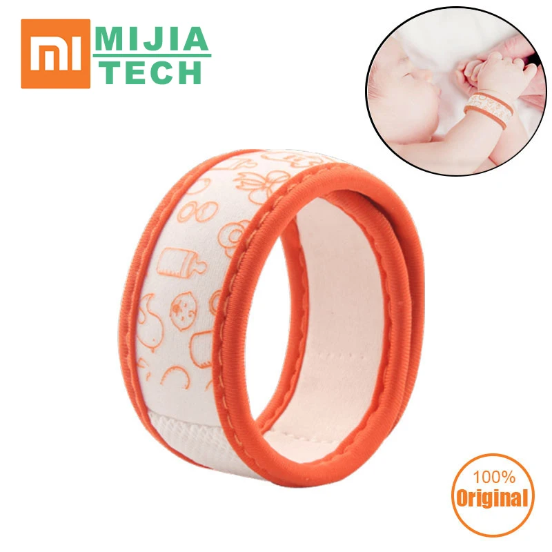 Xiaomi Clean n Fresh растительный репеллент от комаров браслет против насекомых для