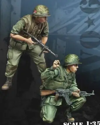 

1/35 Resin Model Building Kit Figure US officer