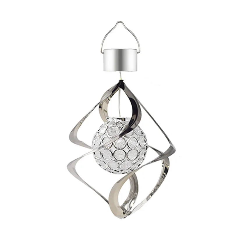 Уличная Светодиодная лампа на солнечной батарее подвесной садовый светильник