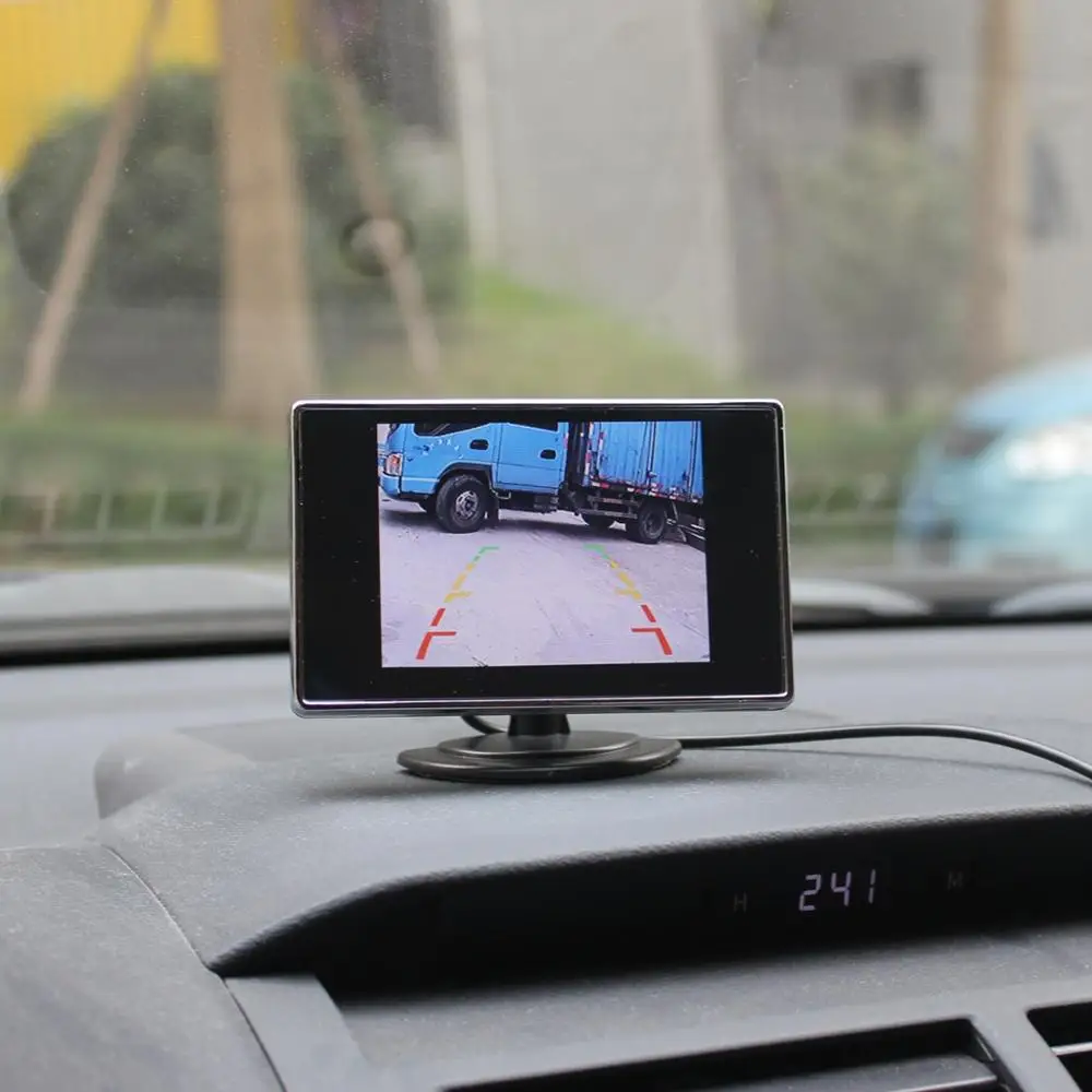 SMALUCK 3 5 дюймовый цветной TFT ЖК дисплей Автомобильная фотография с 2 канальным