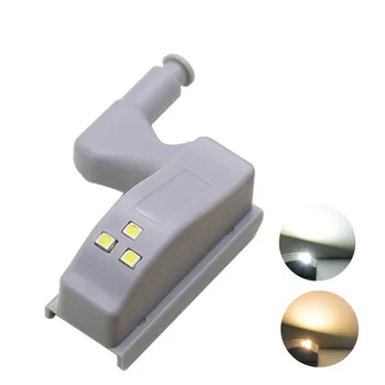 

1/2pcs/lot Kitchen Bedroom Living room Cabinet Cupboard Closet Wardrobe 0.25W Furniture Hinges LED Sensor Light System