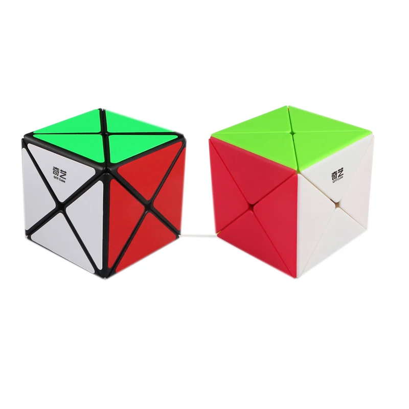 QIYI Neo мини странной формы X Cube взрослые 2x2 черный Magico Cubo профессиональные головоломки кубики виды кубиков образование игрушки подарок