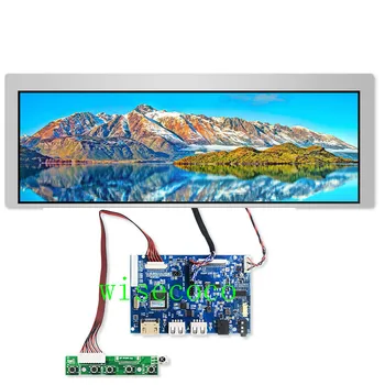 

VGA USB LCD drive Controller Board 9.1 inch 822X260 LCD Screen for industrial display LQ091B1LW01