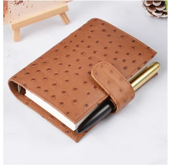 

A7 Genuine Leather Handmade Vintage Retro Travel Journal Diary Notebook Notepad Birthday Valentine's Day Gift