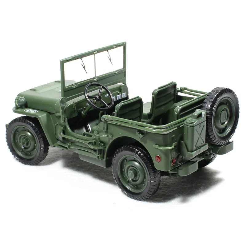Литая модель автомобиля масштаба 1/18 игрушка для джипа Военная Тактическая