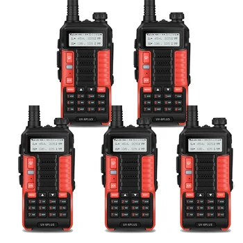 

5PCS UV6R Baofeng Walkie talkie vhf uhf dual band two way radio
