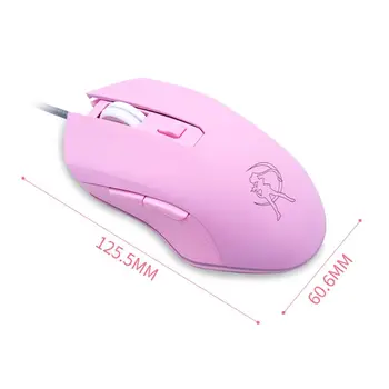 

Gaming Mouse Silent Click 7 Colors LED Light Optical Game Mice Ergonomic USB Wired with 3200 DPI and 6 Buttons