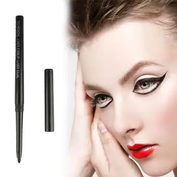 

Black Waterproof Eyeliner Natural Quick Dry Eyeliner Automatic Rotation Excessive Eye Liner Long-lasting Makeup Cosmetic TSLM1