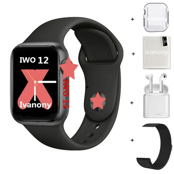 

W55 Smart Watch IWO 12 Pro 44MM IWO12 Serie 5 Bluetooth Watch for Apple IPhone Siri VS IWO 11 IWO10 IWO 8 Smartwatch men women