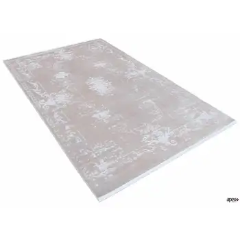

Apex Petra 2 'x 3' Viscose Beige Runner Rug
