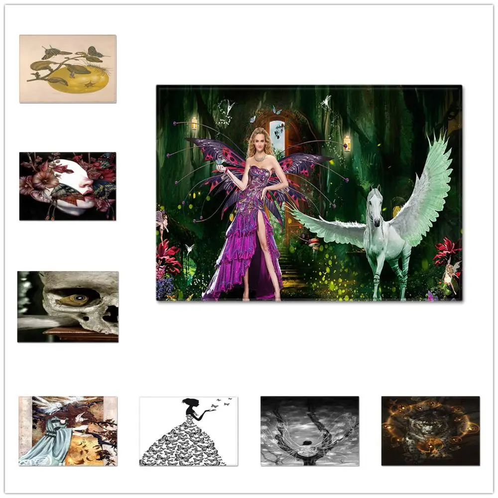 Большой ковер с рисунком бабочки для гостиной, спальни, коврик для кофейного столика, мультяшный 3D принт, домашний декор, напольный ковер