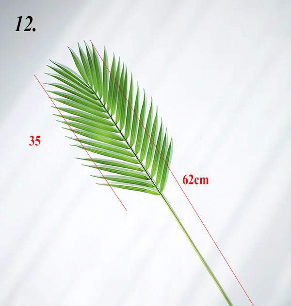 25~80cm Simulation Leaf Fake Plant Leaves for Adornment Photography Background Accessories Studio Photo Shooting Backdrops Props T