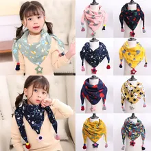 Распродажа, клетчатый детский шейный платок, теплый для шеи, воротники, шаль, косынка, хлопковые шарфы для маленьких девочек, хлопковые воротники, зимние