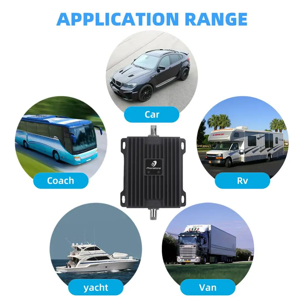 Cellular Signal Booster 4G LTE Amplifier 800