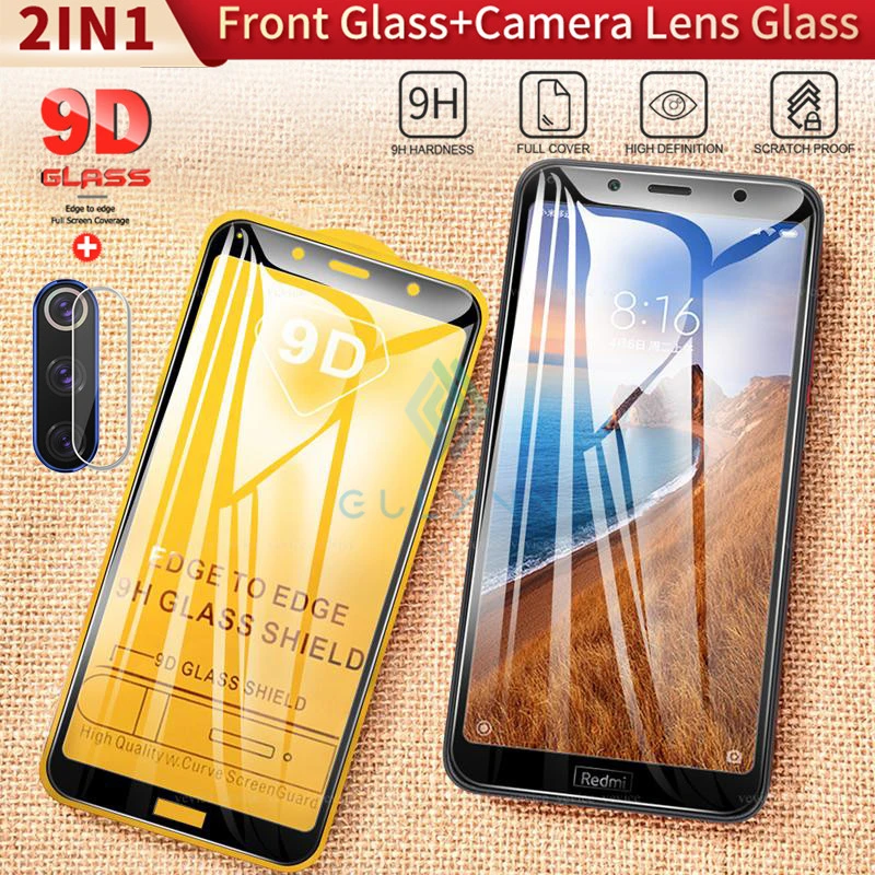 

9D Note 4X 8T Protective Glass For Xiaomi Mi 9 9T Camera Glass Protector On The For Redmi 6 Note 7 5 8 K30 K20 Pro Tempered Film