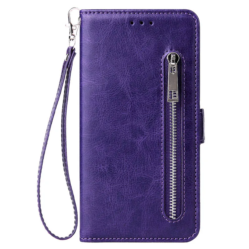 Violet Роскошный Ретро Чехол-кошелек для телефона samsung Galaxy Note10+ Кожаная сумка для samsung S10 5G S10e M30 M20 M10 A70 чехол - Цвет: Violet