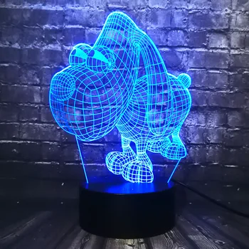 

Kawaii Animal Large Eye Dog Doggy balloon 3D USB LED Lamp Colorful Mood Acrylic Child Educational Christmas Kids Toys Lighting