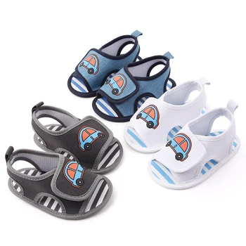 

Summer Newborn Baby Girls Breathable Anti-Slip Shoes High Quality Sandals Toddler Girls Soft Soled First Walkers