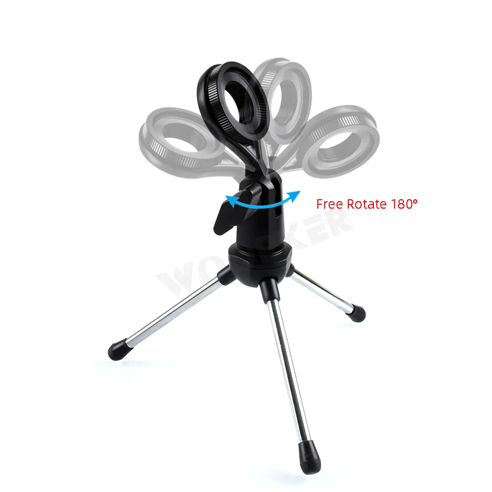 Microfono a condensatore per computer con treppiede, microfono USB per studio karaoke per kit di registrazione di giochi su YouTube_voghion.com