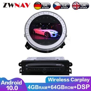 

DSP 4+64G Android 10 IPS Screen Car Multimedia Player For BMW MINI 2006-2013 Auto Audio Radio Stereo GPS Navigation BT Head Unit