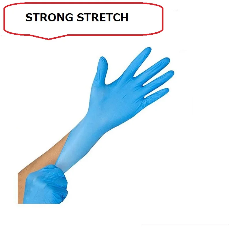 100/20pcs Disposable Children Gloves Nitrile Latex for Kids Home Cleaning