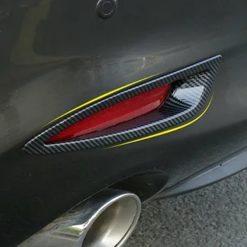 

For Mazda 6 Atenza 2018 2019 2020 Car Accessories ABS Chrome Rear Reflector Fog Light Lamp Cover Trim Frame Styling