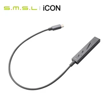 SMSL значок Lightning DAC Amp для iphone ipod iPads iOS коммутационные линии HIFI Профессиональный кабель