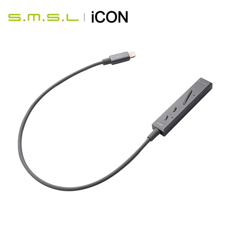 SMSL iCON Lightning DAC Amp для iphone ipod iPads iOS импульсные линии HIFI Профессиональный кабель|dac