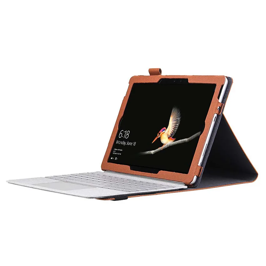 Case For Microsoft Surface Go 10 inch PU Leather Tablet Flip Case Stand Laptop Keyboard Cover Surface Go 10 Protecive Case Skin (60)