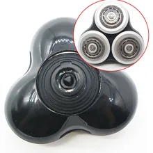 Лезвие для бороды, чистящая бритва, головка, аксессуары, триммер для волос, быстрый резак, замена, плавающая, легкая установка для Philips SH70 RQ10