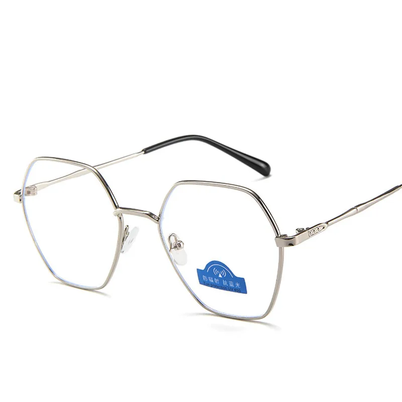 Большая коробка компьютерные очки мужские анти-голубые легкие очки женские очки для компьютера металлическая оправа анти УФ оптические очки