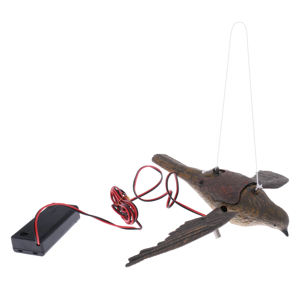 Летающая приманка для птиц, чтобы отпугнуть птиц, Охотничья приманка для птиц с крыльями для стрельбы, рыболовная цель