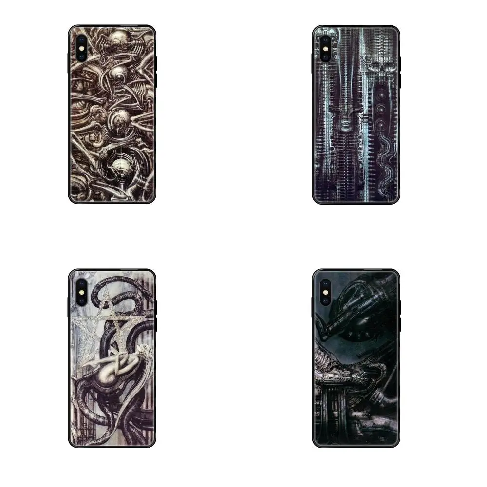 Чехол из ТПУ для Xiaomi Redmi Note 4 5 5A 6 7 8 8T 9 9S Pro Max чехлы телефонов чехол Hr Giger | Мобильные