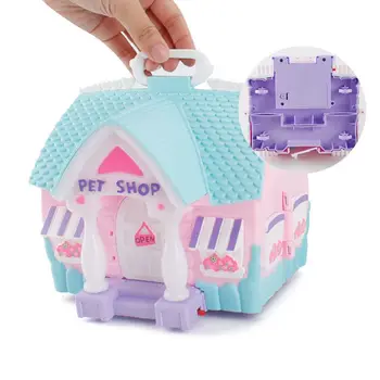 

Lovely Princess Deformation Villa Magic Castle House Children Pretend Play Toy for Girl