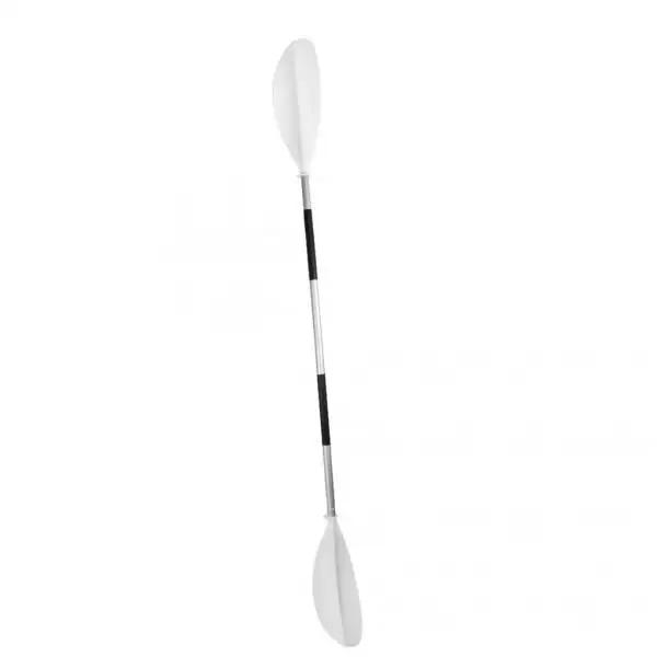 

Detachable Asymmetrical Aluminum Kayak Paddle Float Afloat Oar - White