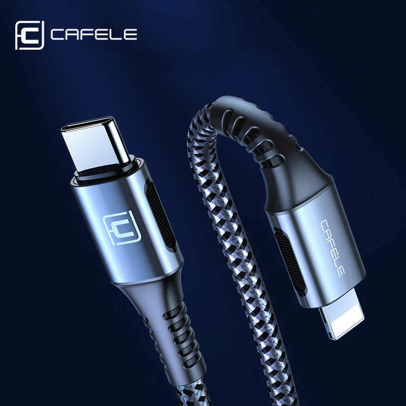 Зарядный кабель Cafele с USB Type-C на Lightning 18 Вт | Мобильные телефоны и аксессуары